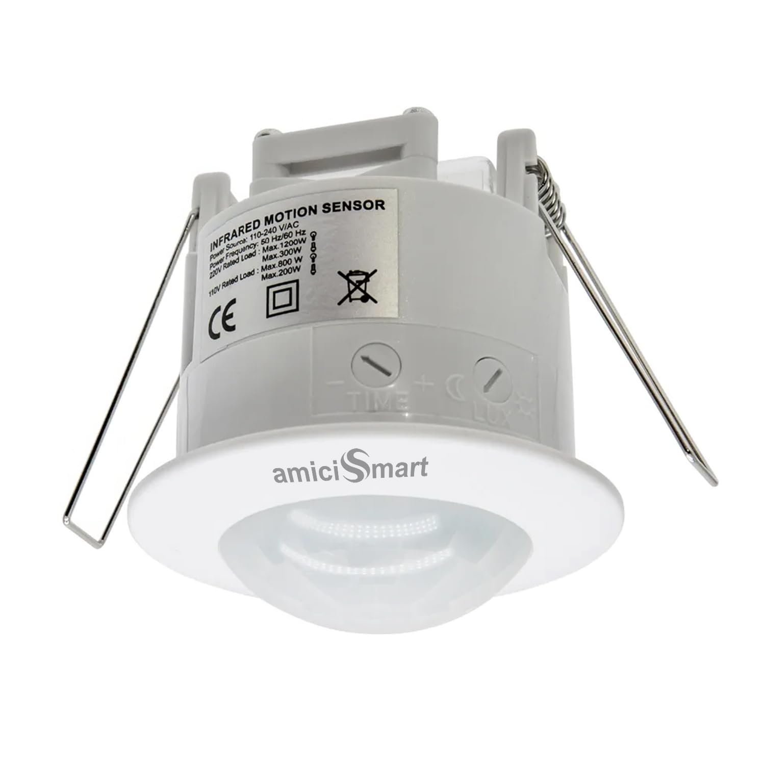 Automatic Motion Sensor Light Switch Adjustable LUX & Timer & Energy Saving
