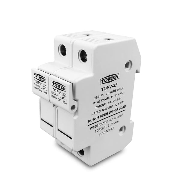 PV Fuse for Solar System Protection DC 1000V (2Pole 10A),(2Pole 20A),(2Pole 30A)