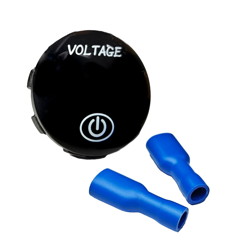 DC 5V-48V Battery Capacity Indicator Digital Voltmeter for Car Motorcycle with ON/OFF Touch Switch for Lead Acid Battery amiciKart c0tmiz-hs.myshopify.com