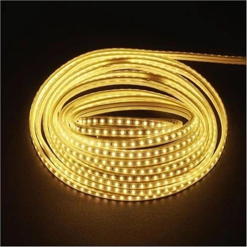 Warm White 40m LED Rope Light with Flexible & Adjustable Decorative Lighting Strip for Home Or Festive Décor (120 LEDs/m)