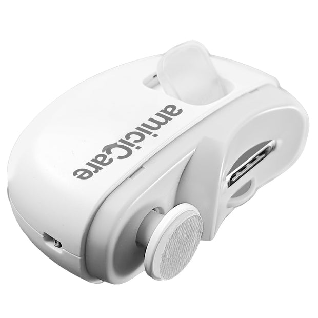 2 in 1 Electric Nail Polisher, Dual Speed Rechargeable Nail Cutter for Baby and Adult amiciKart