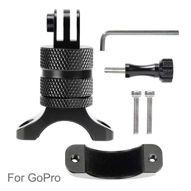 Aluminium Alloy 360° Rotatable Handlebar Mount for GoPro & Action Cameras with Corrosion Resistance amiciKart c0tmiz-hs.myshopify.com