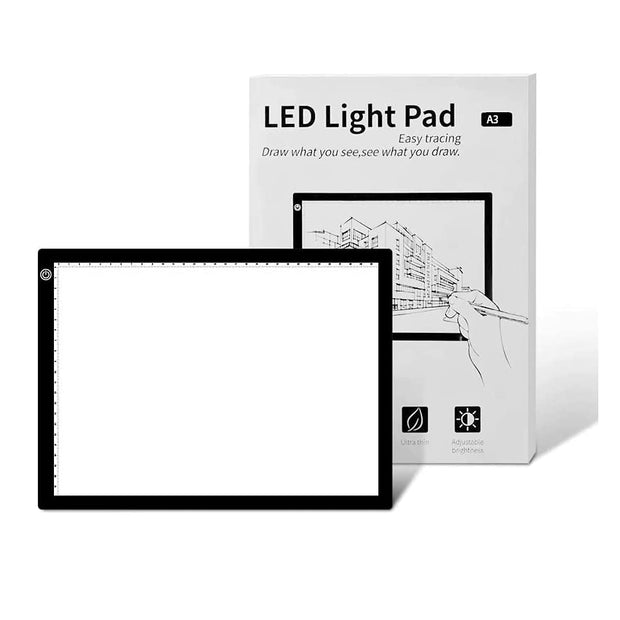 Ultra-Thin Portable LED Drawing Board A3 Size Tracing Board USB Powered amiciKart c0tmiz-hs.myshopify.com