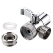 Tap Diverter Valve Faucet Splitter, Water Tap Connector with F22 Input with M24 Adapter