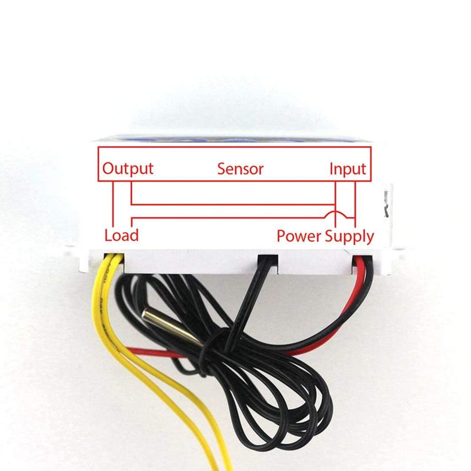 19 Degree Celsius to 99 Degree Celsius, C2 in 1 Digital Thermostat AC 220V, 1500W