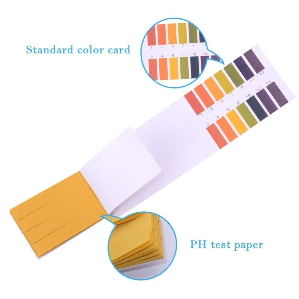 2Pcs PH Test Strips Acid Test Paper Water Litmus Testing Kit 80 Sheets amiciKart c0tmiz-hs.myshopify.com