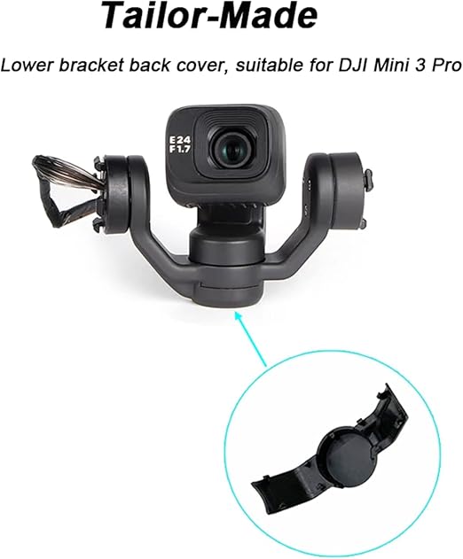 Lower Roll Arm Cover for Mini 3 Pro, Original Gimbal Cover for Mini 3 Pro Drone Repair Spare Part