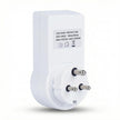 Socket Voltage Protector 10A Load Capacity with 6A Plug Over & Under Voltage Protection with LED Display