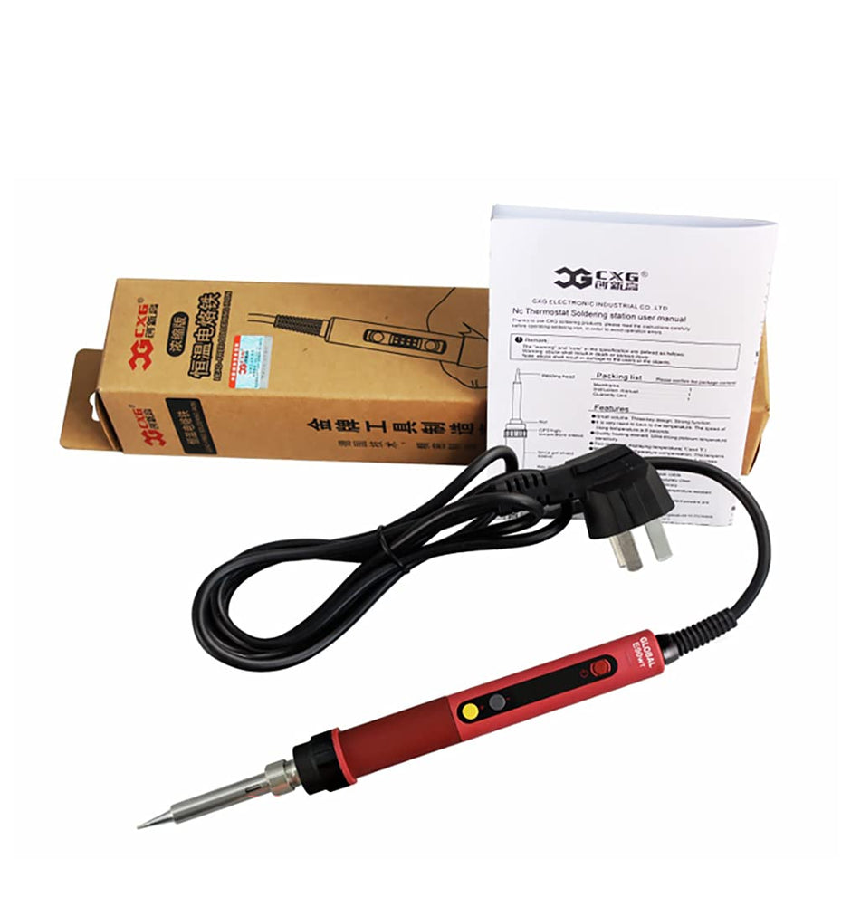 90W Soldering Iron,Professional Grade Adjustable Temperature Control (80-500 °C),230VAC