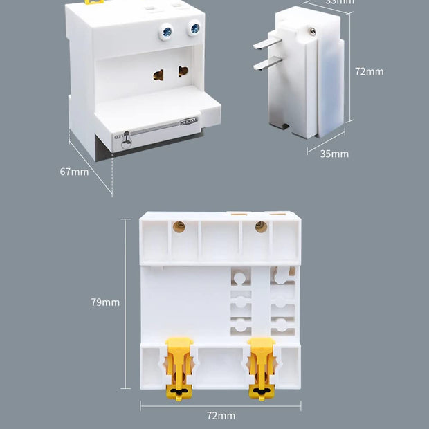 230V Emergency Light, Auto Rechargeable LED Light for Fuse Box, Electric Panels amiciKart