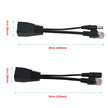 Passive PoE Injector & Splitter Kit – Convert Non-PoE Devices to PoE, 10Mbps Network Support amiciKart