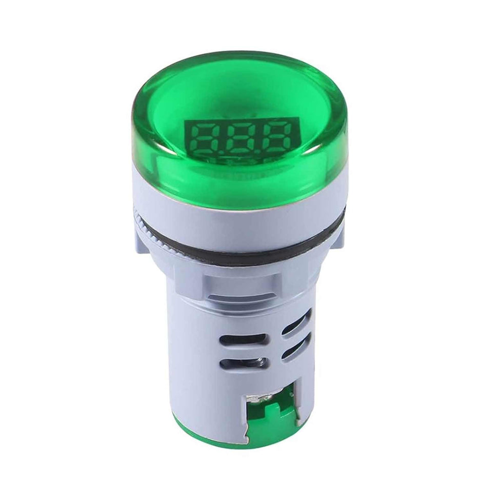 amiciSense 3-Digit Digital Voltmeter, 60-500VAC Voltage Range, Compact and Accurate Voltage Display