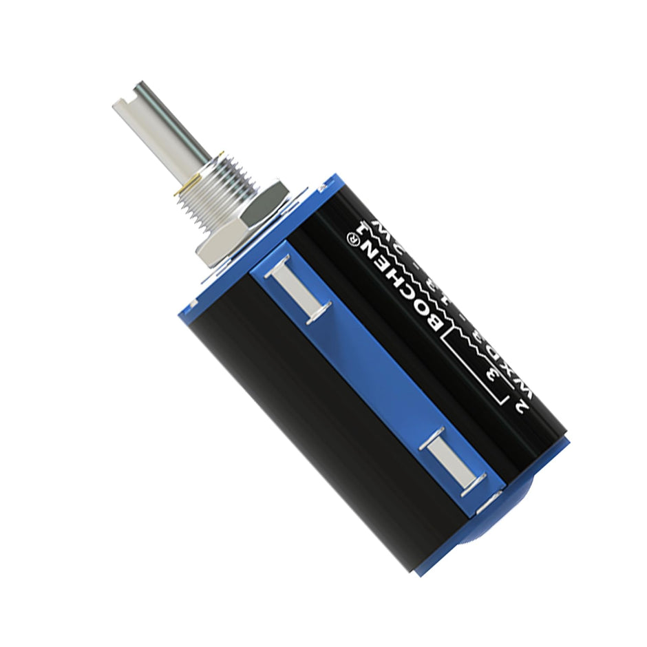 Rotary Potentiometer 2W Power Rating Smooth Adjustment for Audio, DIY Electronics