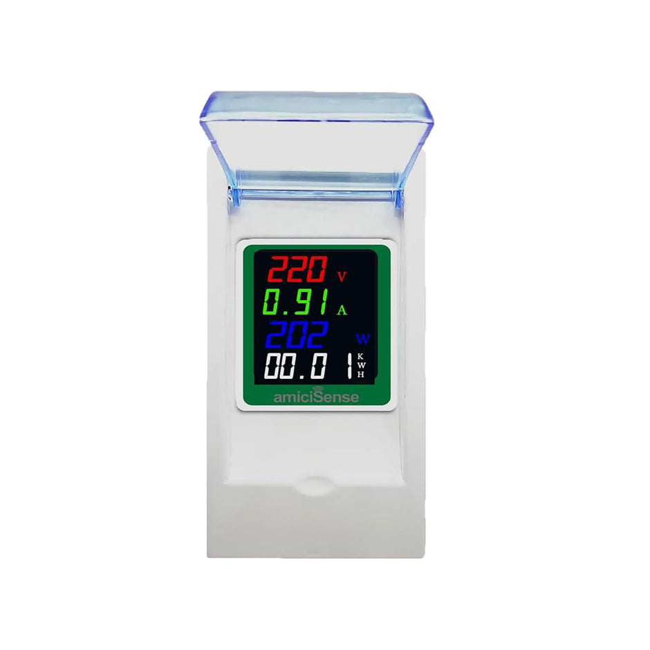 AC Digital Energy Meter – 160–275V, 100A, LED Display, Din Rail Mount