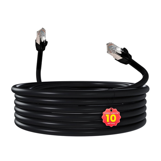 Cat 8 Ethernet Cable 10 Meter | 40Gbps Ultra High-Speed LAN Cable