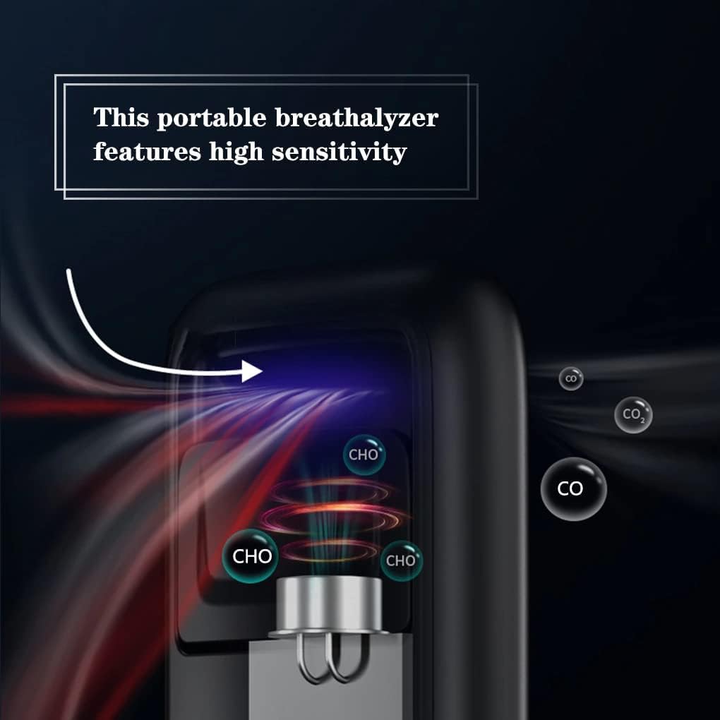 Non-Contact Alcohol Breath Analyzer,Instant USB Rechargeable BAC Tester Analytical Scale amiciKart c0tmiz-hs.myshopify.com