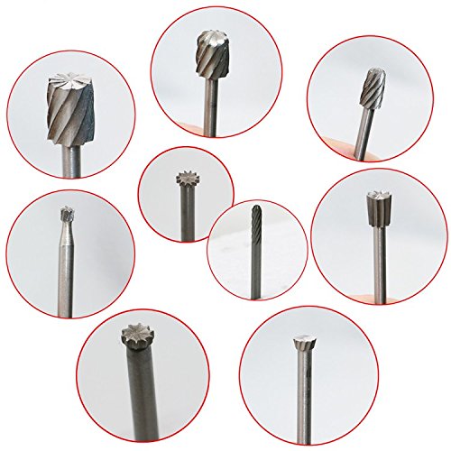 20Pcs Hss Wood Milling Rotary Bits Only - High Speed Steel, Round amiciKart c0tmiz-hs.myshopify.com