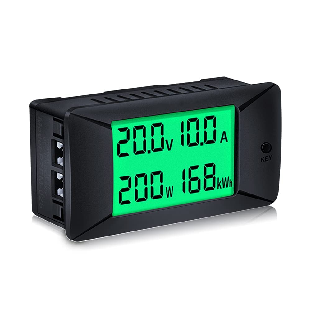 DC Energy Monitor – 300A, Bi-Directional Meter with Shunt for Voltage, Power & Monitoring amiciKart c0tmiz-hs.myshopify.com