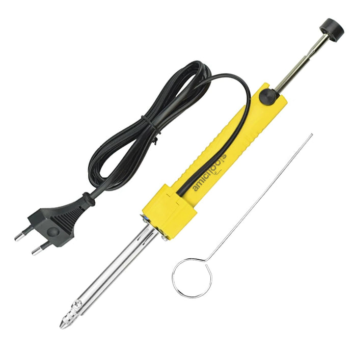 2-in-1 Electric Desoldering Pen Built-in Heating & Suction, One-Hand Operation for Circuit Board Repair