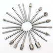 20Pcs Hss Wood Milling Rotary Bits Only - High Speed Steel, Round amiciKart