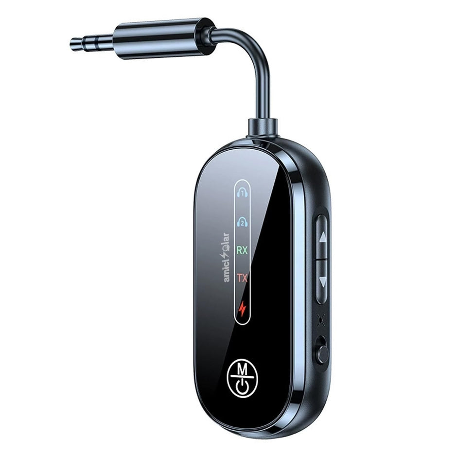 Bluetooth 5.4 TX/RX Adapter with Dual Connection Support, Wireless Audio Transmitter & Receiver