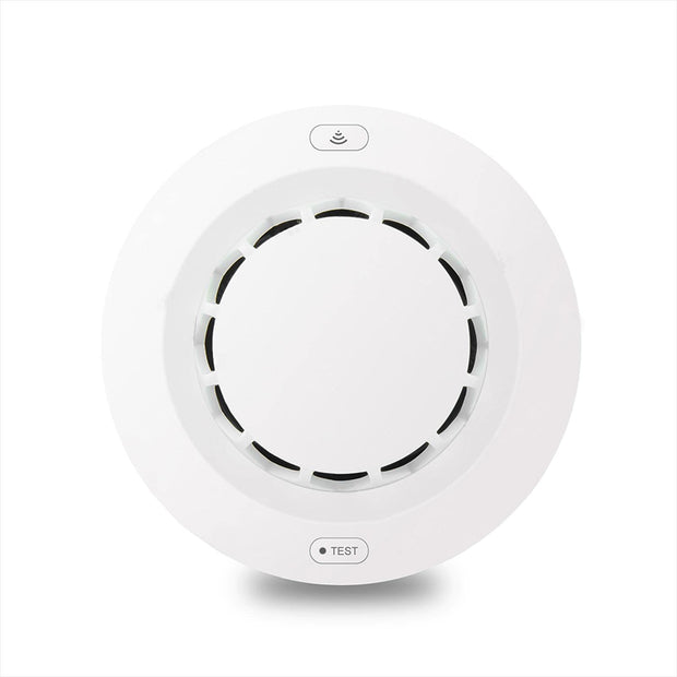 WiFi Smoke Detector, Fire Alarm Sensor for Home Protection with Adjustable Sensitivity & Battery Operated