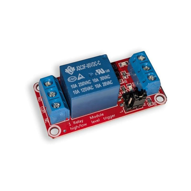 1 Channel Relay Module Shield with Optocoupler – 5V High/Low Level Trigger
