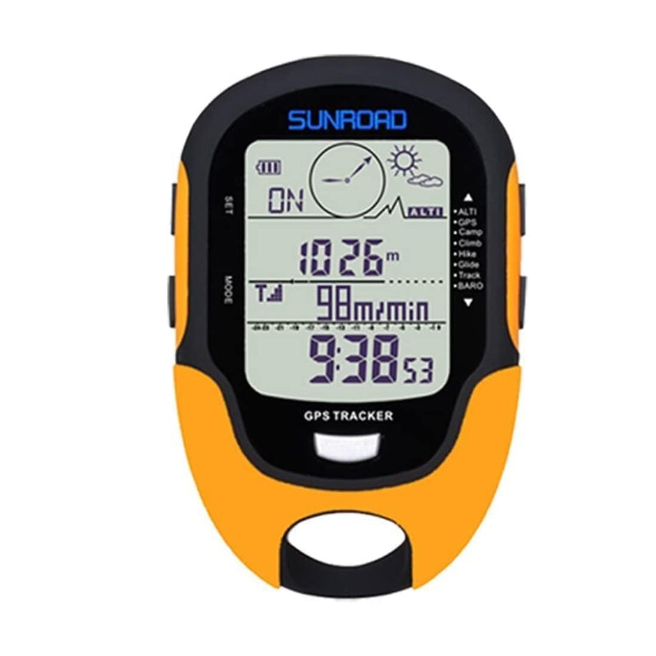 Rechargeable Altimeter with Barometer, Compass, GPS, Temp/Humidity, Alarm & Backlight amiciKart