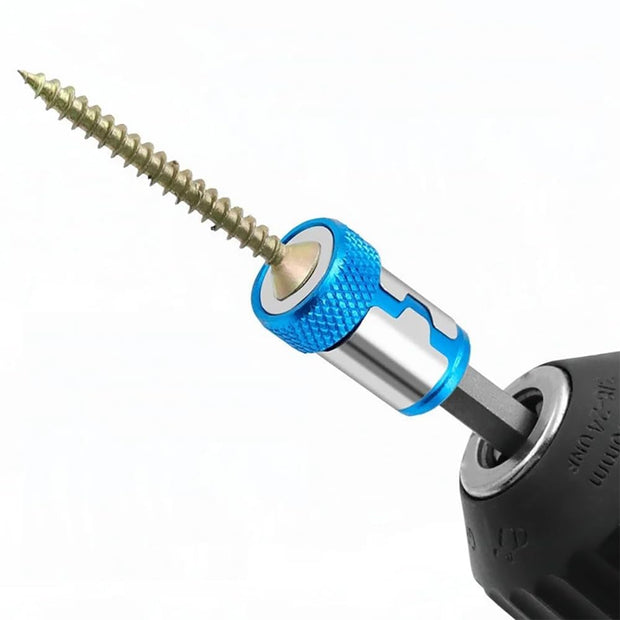 Magnetic Ring for Screwdriver Bits Strong Magnet Drill Bit Holder Alloy Construction Secure Screw Grip amiciKart
