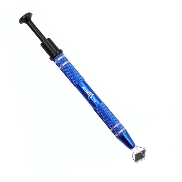 4-Claw Pickup Tool-Stainless Steel Precision Grabber for Small Objects,IC Chips, Screws, Jewelry & More