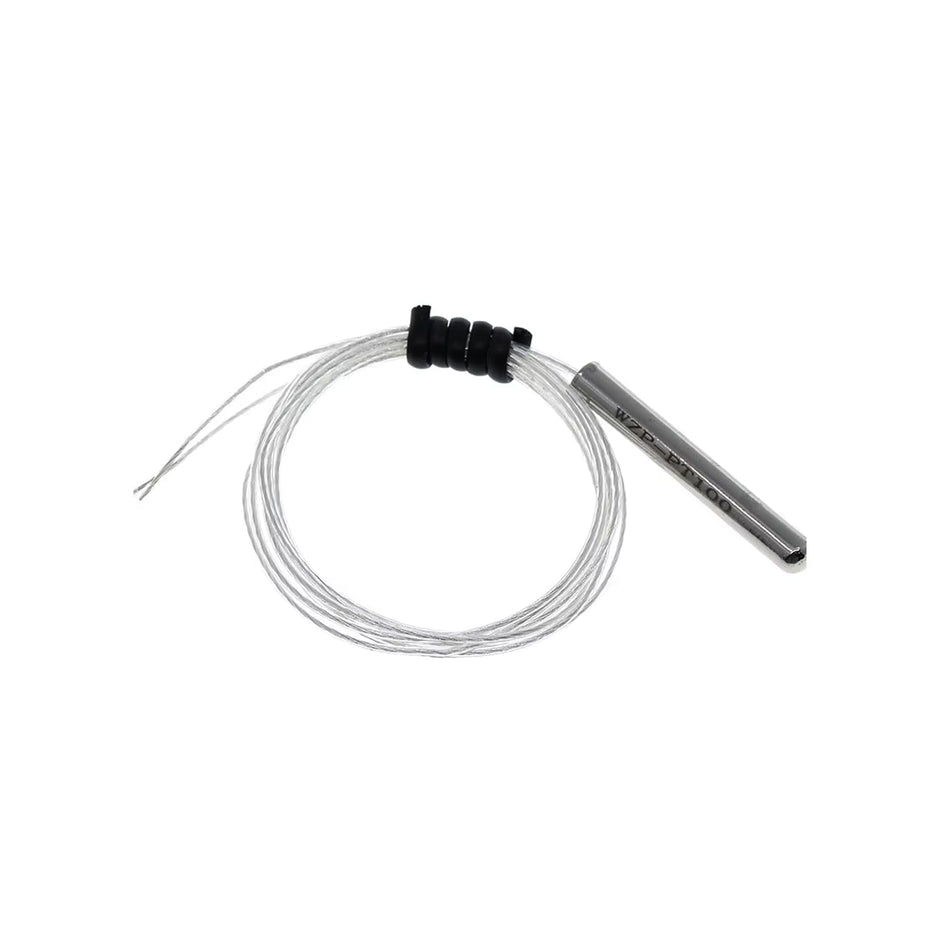 PT100 Temperature Sensor Probe – Waterproof Platinum Resistor, -20~450°C, 0.5m Fiberglass Shielded Cable for Accurate Temp Monitoring amiciKart