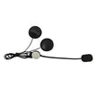 Headphone with Mic and Helmet Mount for Ejeas V7 Bluetooth Helmet Intercom