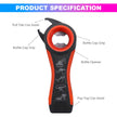 5-in-1 Bottle Opener - Versatile Multi-Function Tool for Twist-Off Caps, Metal Caps, Jar Lids and Cans amiciKart c0tmiz-hs.myshopify.com