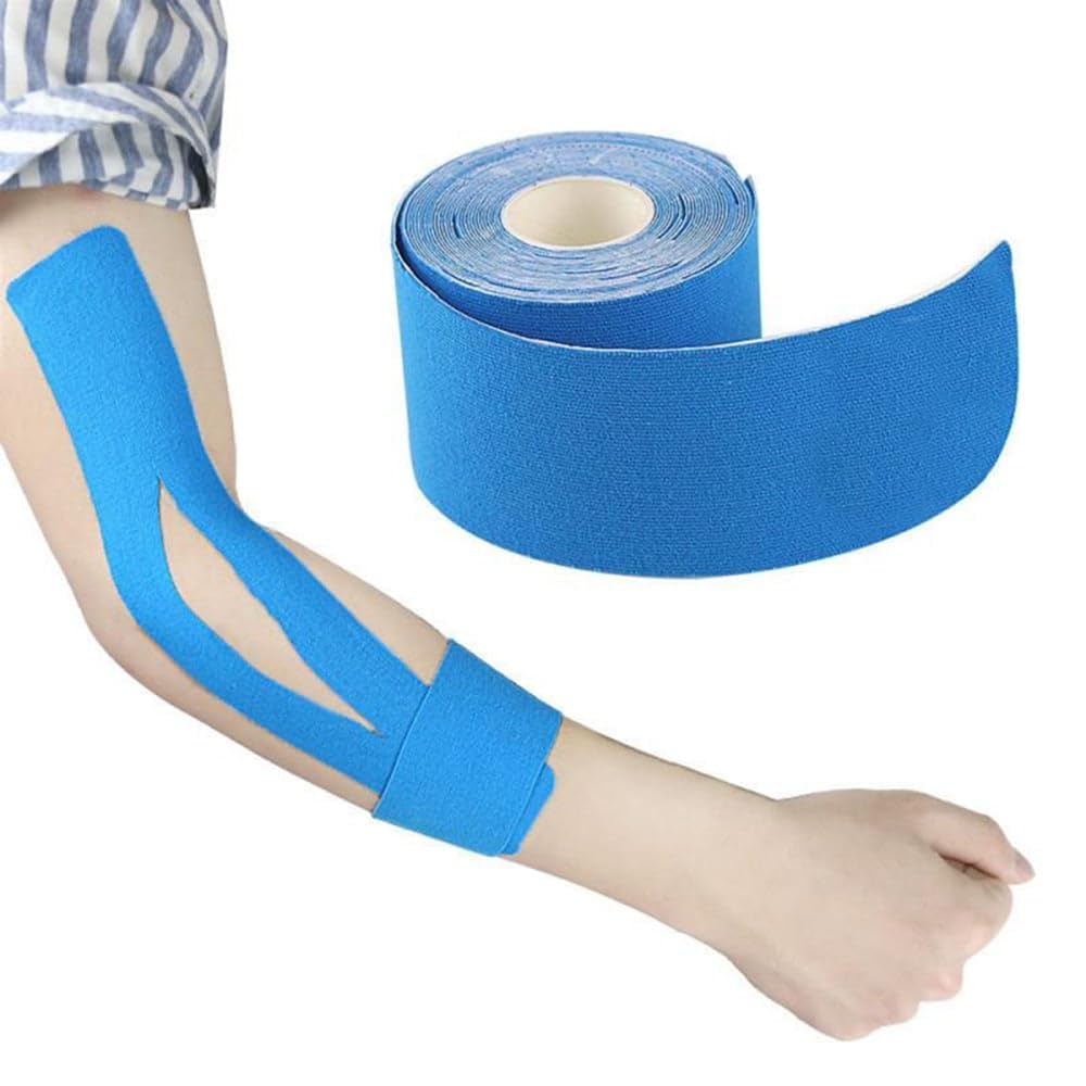 Kinesiology Tape, 5m Long Elastic Therapeutic Tape for Muscle Pain Relief amiciKart c0tmiz-hs.myshopify.com