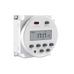 CN101A Digital LCD Programmable Timer Switch Relay AC 220V, 16A (White) amiciKart c0tmiz-hs.myshopify.com