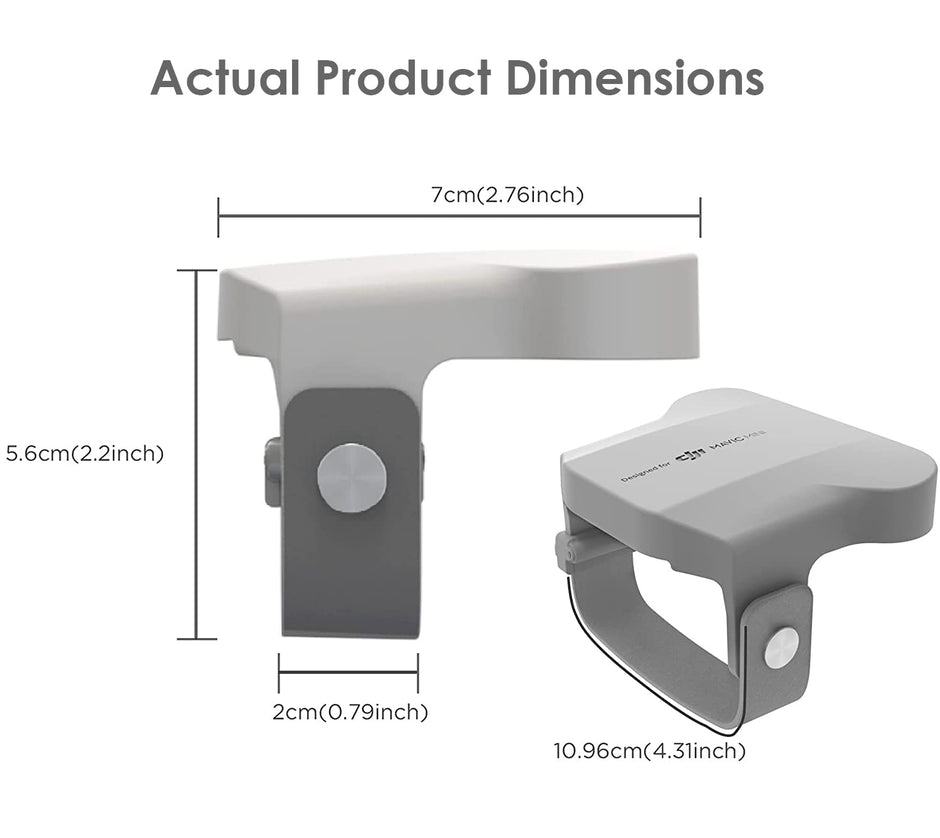 amiciCare Dji Mavic Mini/Mini 2 Propeller Holder, Protection Belt For Drone, Grey