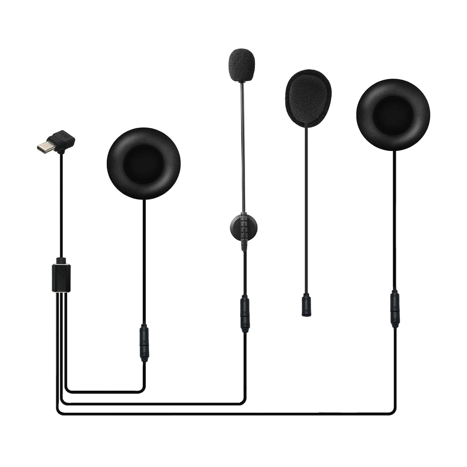 Q8 Headset with Mic for Q8 Bluetooth Helmet Intercom Only amiciKart c0tmiz-hs.myshopify.com