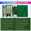 4S 12V 10A LiFePO4 BMS with NTC Sensors – Smart Battery Management System with 120A Protection & Balancing