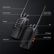 Walkie Talkie 2-Way Radio with 16 Channel Rechargeable Handheld Transceiver with Flashlight & Low Battery Alarm