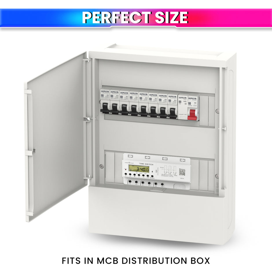 Digital Timer Switch for Heavy Load Use LCD Display Weekly Timer Relay with 380V 60A 3 Phase, 50Hz