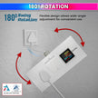 Energy Meter Socket Board with 6-in-1 Digital Voltage Monitoring 6A Socket & 16A Switch with Durable 4-Inch Wire