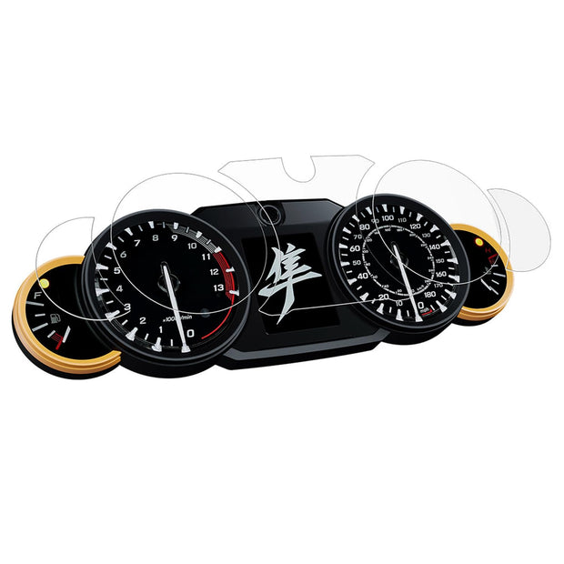 Suzuki Hayabusa GSX1300R Gen 3 Dashboard Screen Protector – HD TPU Cluster Meter Film, Scratch & Glare Resistant