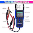 Car Battery Analyzer, 100~2000 CCA Battery Auto Cranking and Charging State Tester, 12/24V Battery Health Test amiciKart c0tmiz-hs.myshopify.com