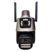 Dual Camera CCTV, 4K+4K HD Security Camera with Built-in Alarm, Motion Detection
