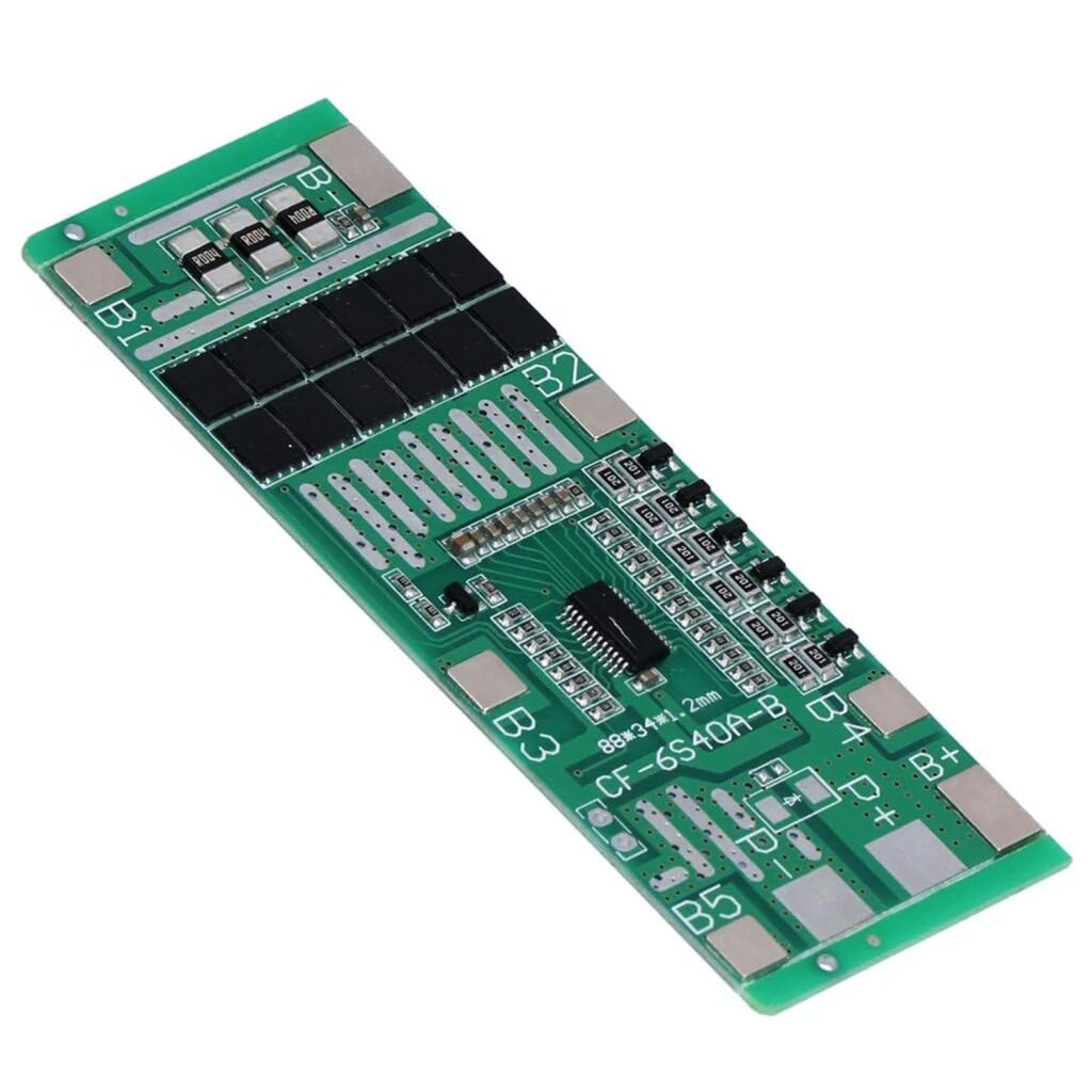 Smart Battery Management System for Solar Lighting, Energy Storage with Active Cell Equalization BMS Protection Board for Li-Ion Battery Packs amiciKart