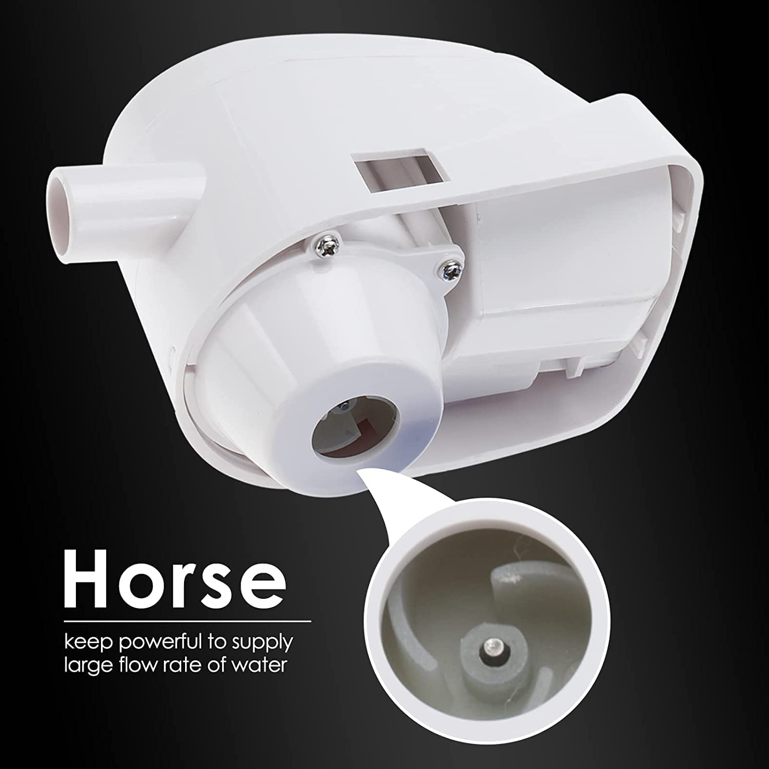 DC Bilge Pump, Automatic On/Off Switch for Water Drainage