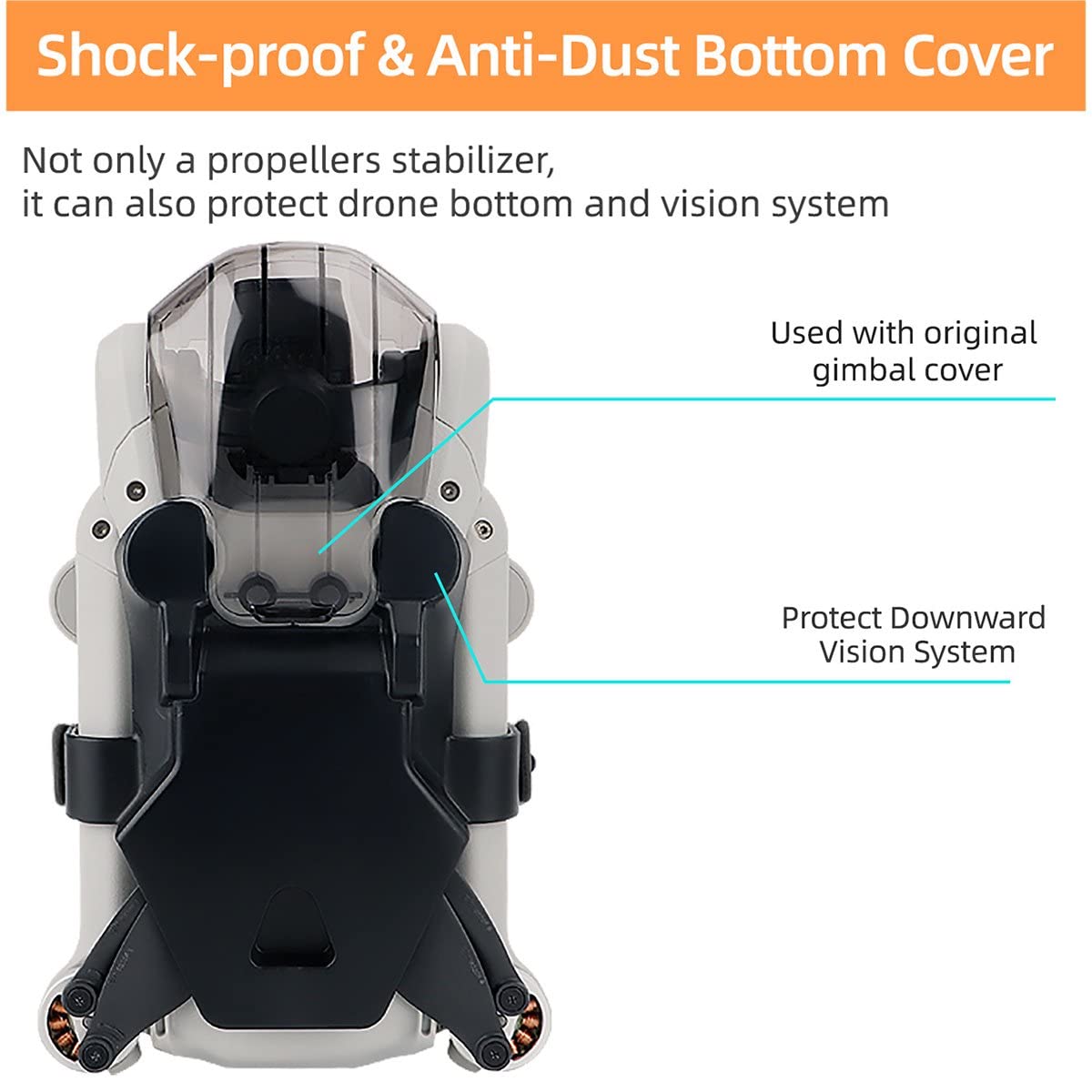 Propeller Holder for DJI Mini 3 Pro, Silicone Belt Wings Guard Strap Drone Accessories amiciKart c0tmiz-hs.myshopify.com