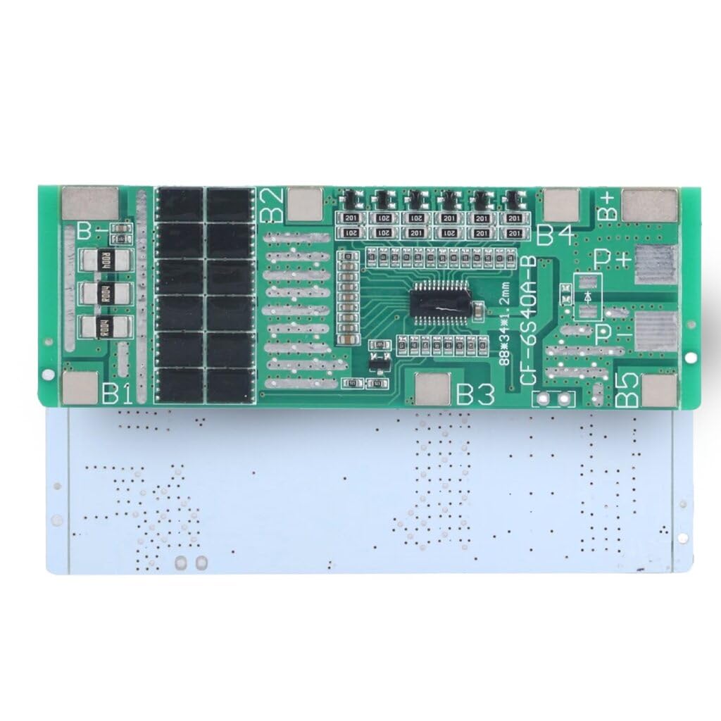 Smart Battery Management System for Solar Lighting, Energy Storage with Active Cell Equalization BMS Protection Board for Li-Ion Battery Packs amiciKart