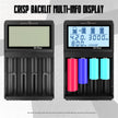 Intelligent 4-Slot Battery Charger with LCD Display & Adjustable Current amiciKart c0tmiz-hs.myshopify.com