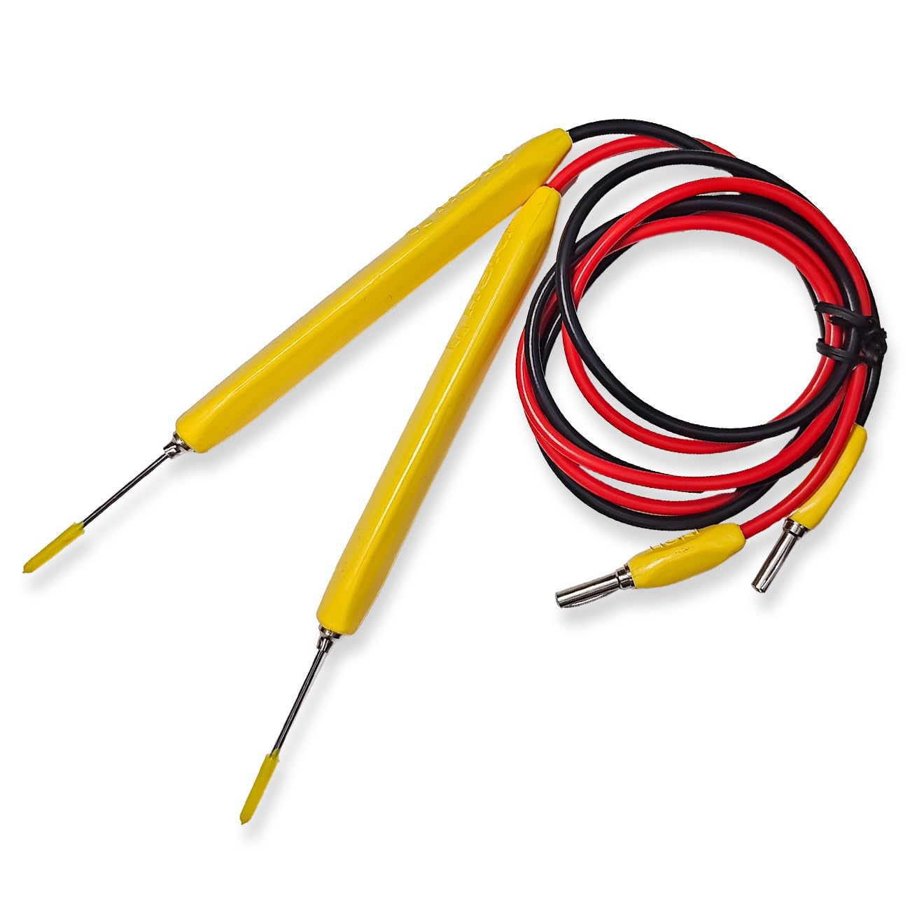Reusable Extra Long Pins Test Leads Probe Replacement Pair Cable for Digital Multimeter amiciKart